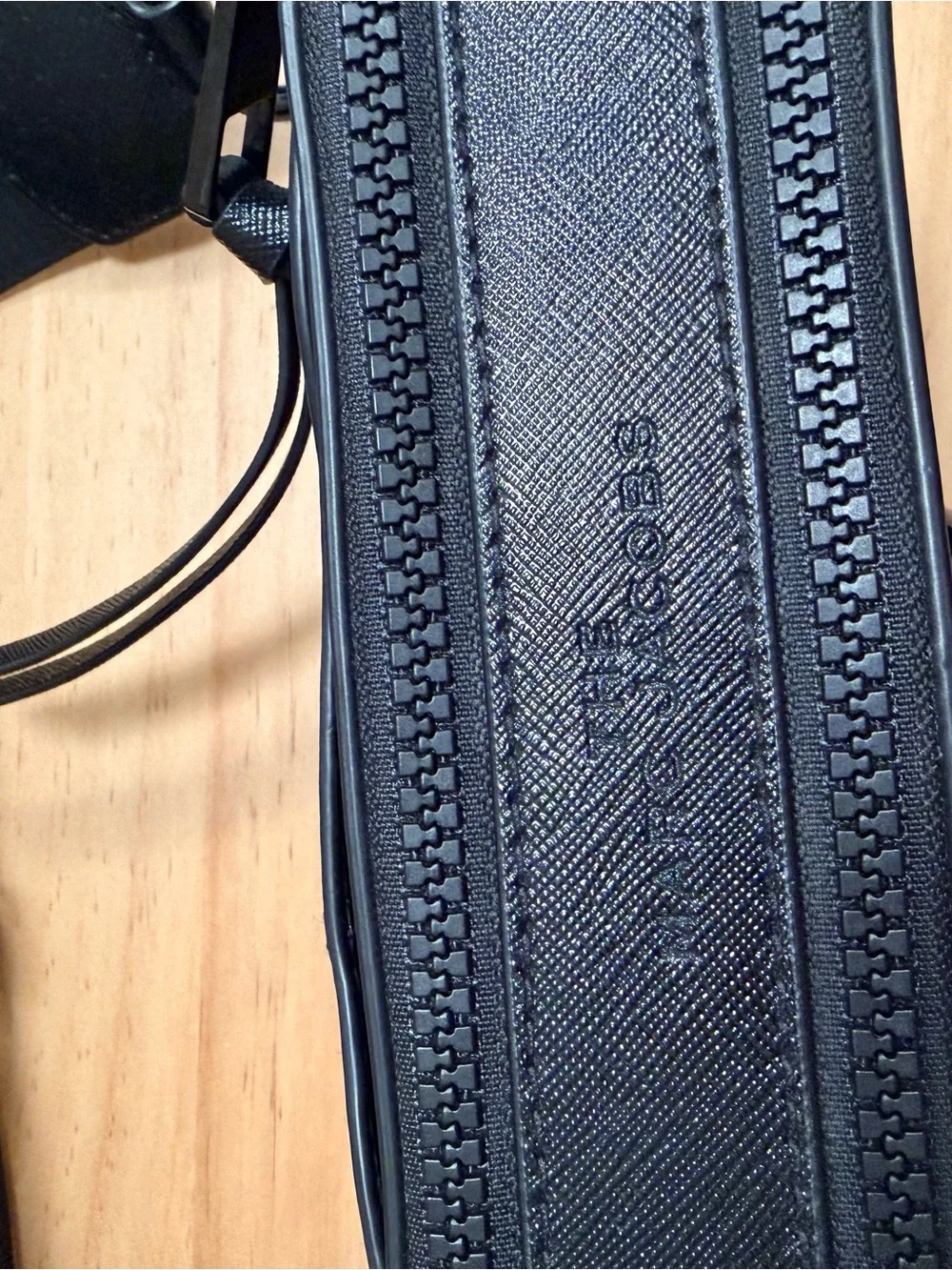Marc Jacobs Black Leather Chain-Accent Crossbody Camera Bag